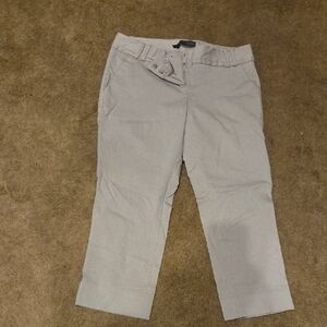 The Limited Exact Stretch Gray Cropped Pants
